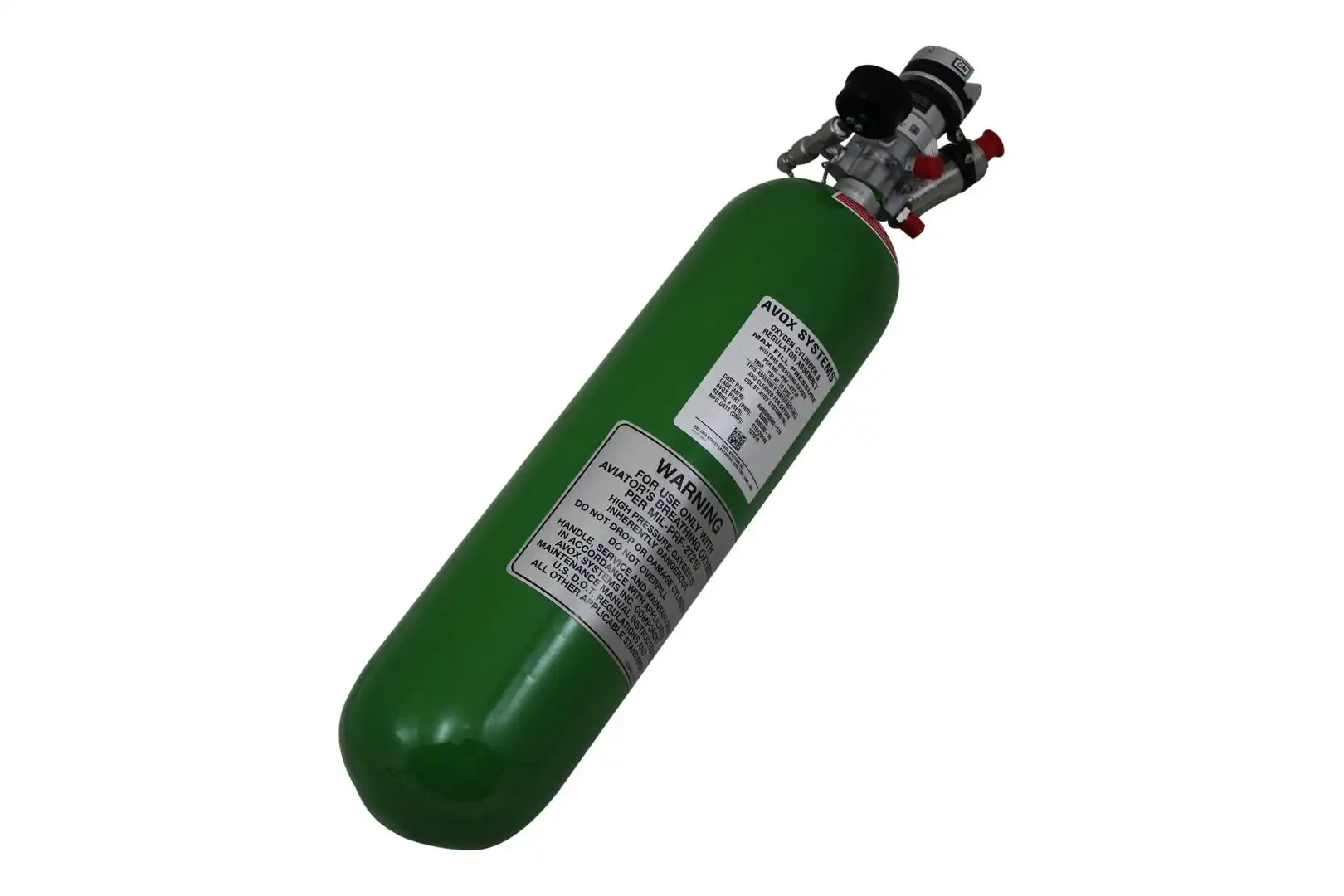ZODIAC O2 BOTTLE/REGULATOR ASSY 6635000000-119 | Duncan Aviation